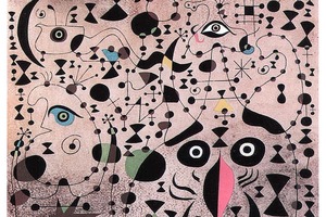 The Beautiful Bird Revealing the Unknown to a Pair of Lovers (from the Constellation series)